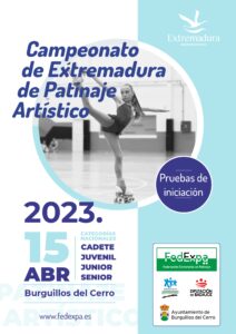 Campeonato de Extremadura de Patinaje Artístico 2023